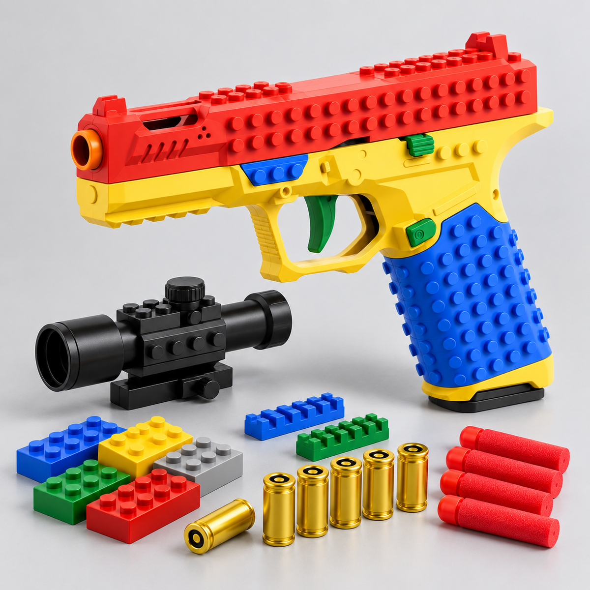 KlockCraft Zestaw Klocków-Blaster
