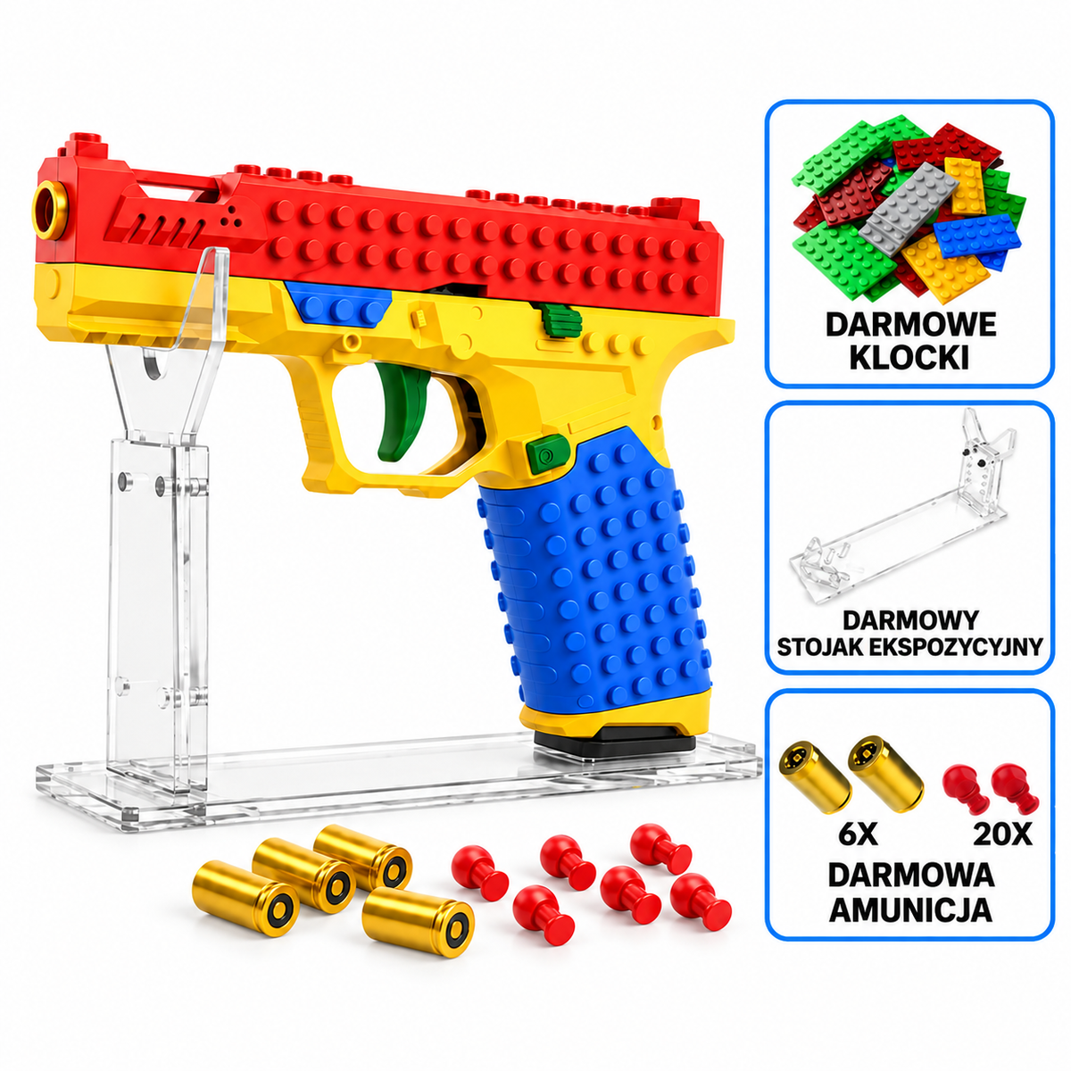 KlockCraft Zestaw Klocków-Blaster