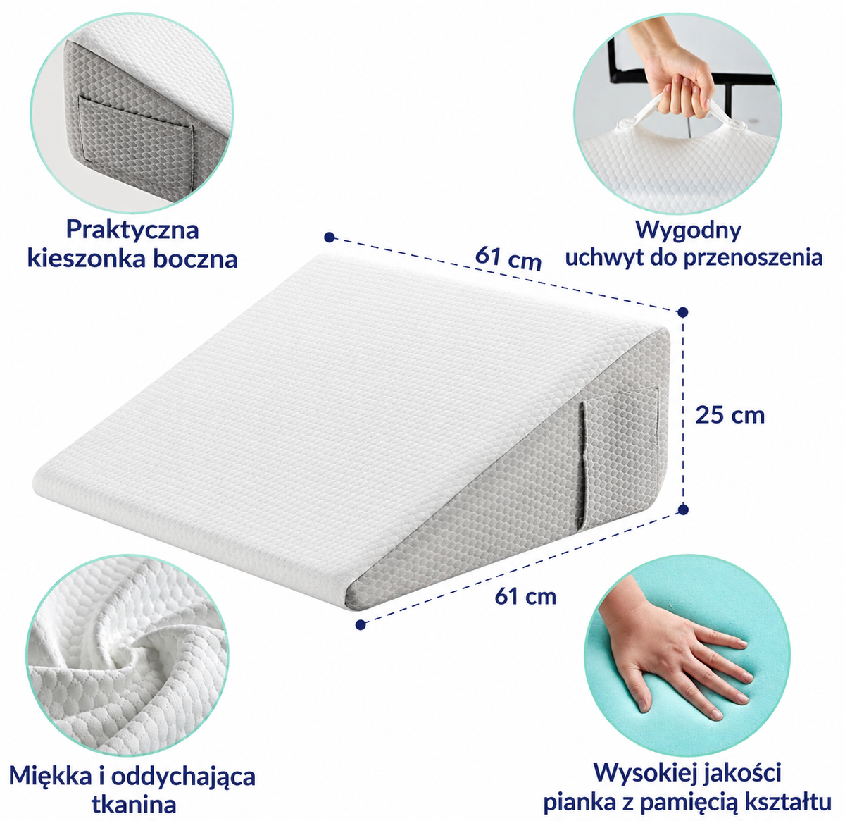 Nowa poduszka klinowa przeciw chrapaniu Lurevano 2.0™